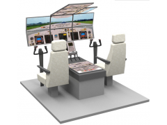 Low-cost simulator of Boeing 737NG