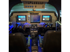 Simulator of complex aircraft