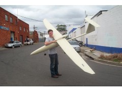 Composite Flamingo Single Boom Pusher UAV