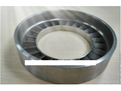 Titanium casting heat resistance turbine rotor and stator used for aircraft jet engines