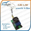 1200mW wireless fpv video transmitter for ground based aerial photography