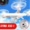 flight simulator drone SymaX5C-1 2.4Ghz 6-Axis Gyro RC Quadcopter Micro Drone with Camera Syma X5C-1
