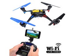 FPV 2.4G 4CH RC Drone with Camera (WiFI Live Video Transmission Android/iOS)