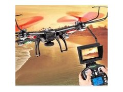Airplane Drone with Cameras and 720P FPV, RTF Helicopter, RC Quad-copter with Camera