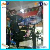 2016 hot sale all motion game machine 8D racing car flight simulator 1/2/3 screen Factory