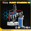 ZHUOYUAN Indoor Amusement Machine 9D VR Stand up Flight Simulator Experiencing Extreme Sports