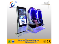 Panyu Factory wholesale 3DOF virtual reality 9d vr cinema equipment flight simulator