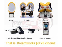 Guangzhou professional factory 9d vr cinema simulator