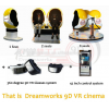 hot sale cheap and new 9D VR cinema Amsument equipment