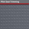 Pilot Seat Trimming
