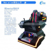 Cool VR robot battle with black colors 9D VR motion simulator
