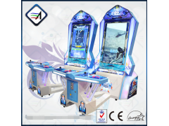 2016 New Design Arcade Flight Simulator Shooting Upright Screen Raiden V game machine For Sale