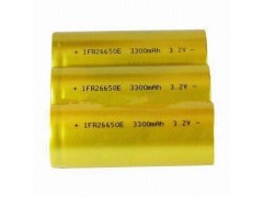 LiFePO4 Battery with 3,300mAh Capacity and 3.2V Voltage