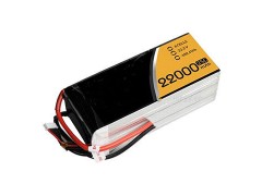 22000mAh 22.2V 25C 6S1P LiPo Battery Pack for Drone and RC Airplane