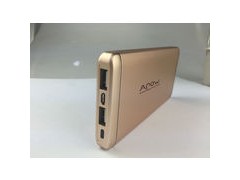 10,000mAh capacity polymer battery power bank with dual output port/for retailer