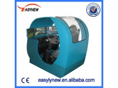 3 D car to 3 screens driving simulator