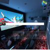 6D 12D Cabin Cinema Motion Flight Simulator Movie Theatre With Different Movie Posters