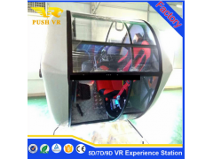 October big promotion! Newest and cool design 720 degree flight simulator