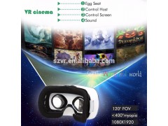 New fashion trend VR box cinema simulator, egg chair 9D cinema from China