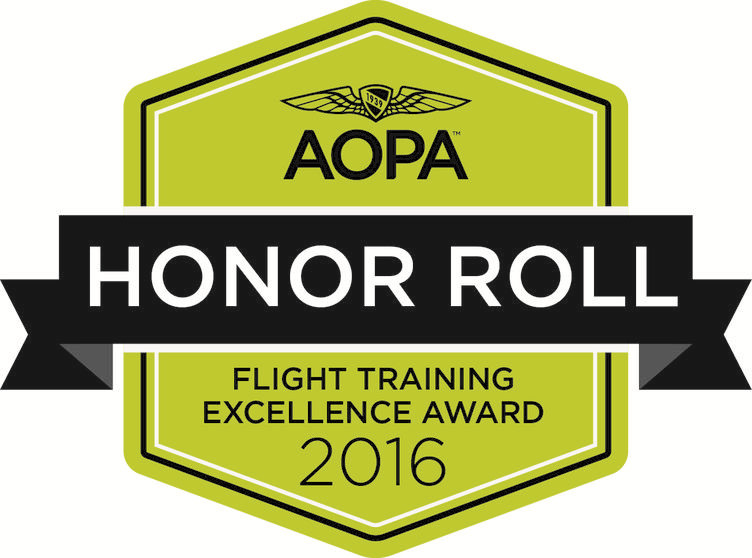 AFI has been named an AOPA Ho<em></em>nor Roll school for the 2016 Flight Training Excellence Awards!