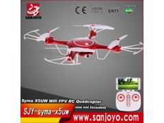 2.4G 4CH SYMA X5UW 6Axis RC Quadcopter RC Toys With 2MP HD Camera Remote Controls Drone