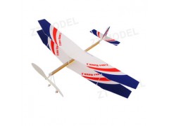 Fly Bird - Fight Hawk 20 Rubber Band Powered Plane