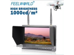 flight simulator dji phantom 2 vision plus work for Feelworld 7 5.8ghz monitor