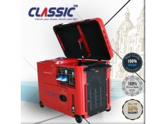 Soundproof Diesel Generator Set 3kw, Portable Home Use Silent Type Diesel Generator