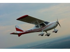 Light two-seat single-engine plane,aircraft