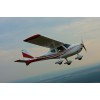 Light two-seat single-engine plane,aircraft