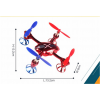 2016 newest design 2.4G remote control toys small drone for boys