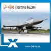 Lx rc arf F16 fighting falcon airplane