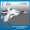 2.4GHZ 12ch radio controll russian combat plane t-50
