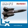 Small rc air planes surveillance aircraft SR71