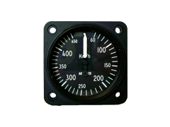 2 inch Airspeed Indicator - Model LUN 1119