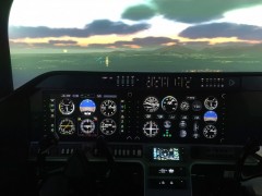 ALSIM AL250 flight simulator