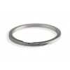Bore and shaft spiral retaining ring