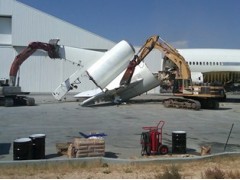 Aircraft Demolition and Recycling