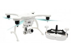 Ehang AVR-IOS-05-3 2.0 iOS Compatible GHOST DRONE VR, White/Blue