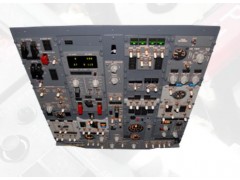 simulator flight deck control panels