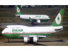 BOEING 747-400 EVA AIR B-16410 (WITH STAND)