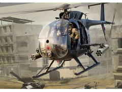 KittyHawk 1/35 AH-6J Little Bird Nightstalkers - KH50003