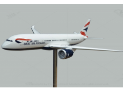 Boeing 787-8 British Airways Large Model