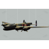 Fiberglass Avro Lancaster Large Model