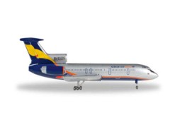 HE529938 Herpa Aeroflot TU134a 1/500 Bluebird REG#CCCP-65667 SU TU134 Scale 1/500