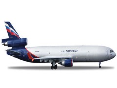 HE523653 Herpa Aeroflot Cargo MD-11f 1/500 (**) SUC MD11F Scale 1/500